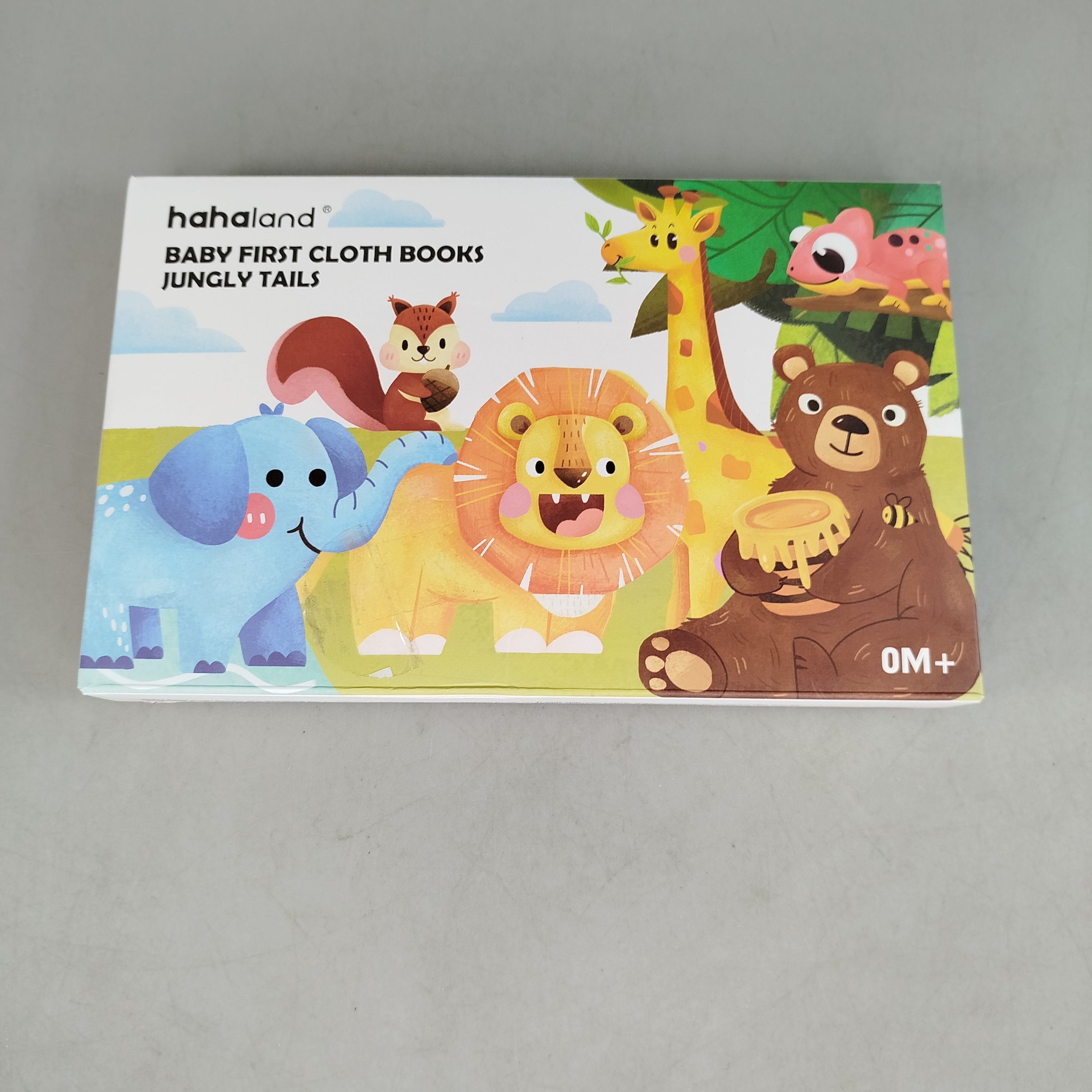 hahaland Jungly Tails Stoffbuch, neu, ab 0 1 2 Jahre | ✅ geprüft